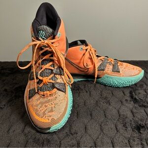 Nike Kyrie 7 ‘Play for the Future’ Men’s 10 Atomic Orange/Tropical Twist/Black